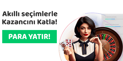 kadın krupiye ile para yatır bannerı